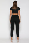 Jasmine Joggers - Black - suneiika