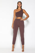 Jasmine Joggers - Mauve - suneiika